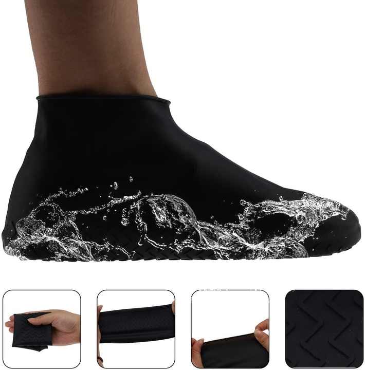 Protège-Chaussures Imperméables & Antidérapants en Silicone – Protégez Vos Chaussures avec Style et Efficacité