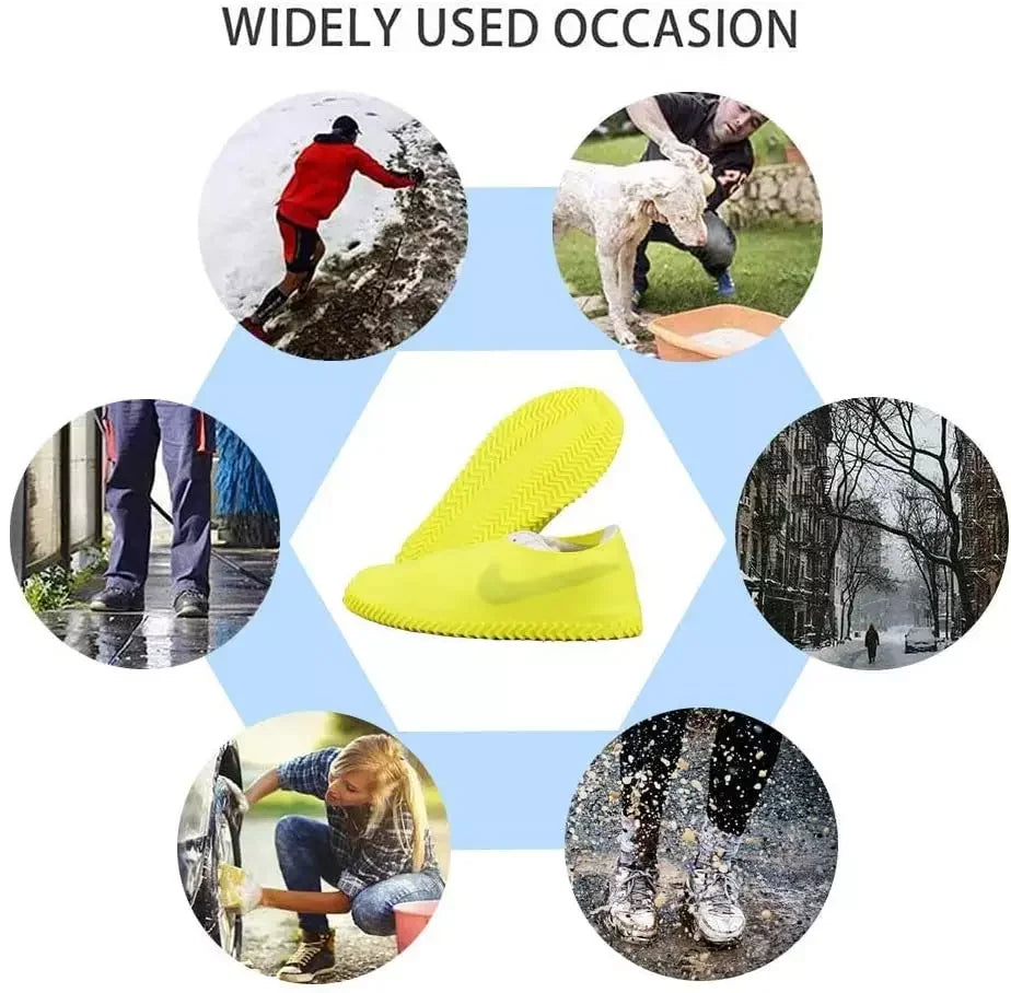 Protège-Chaussures Imperméables & Antidérapants en Silicone – Protégez Vos Chaussures avec Style et Efficacité