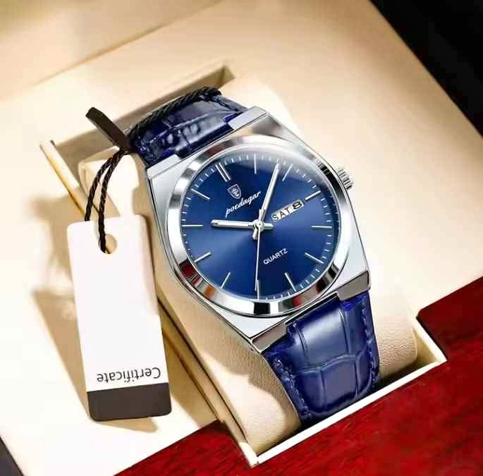 Montre de Luxe POEDAGAR – Élégance, Fiabilité et Confort au Poignet
