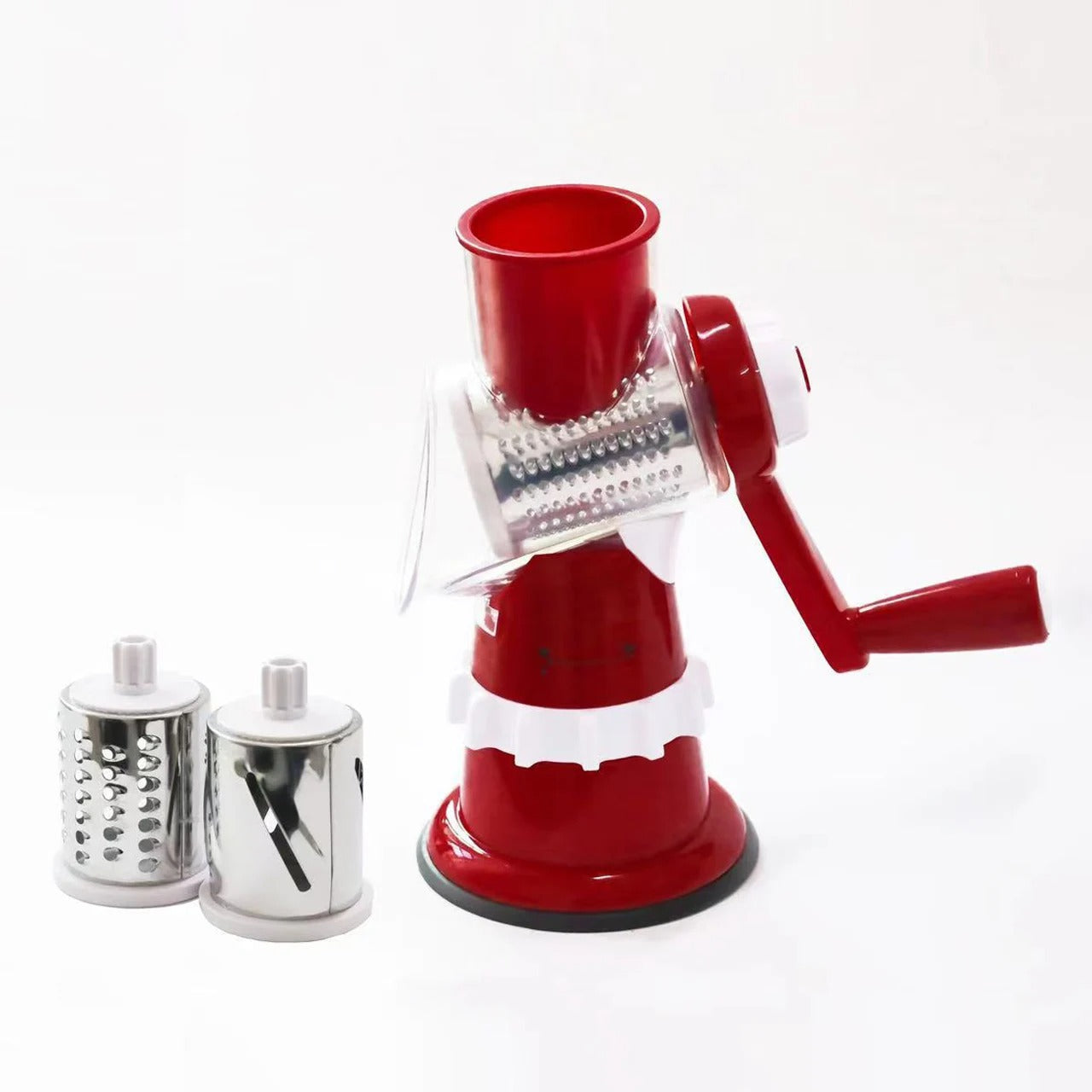 Hachoir Manuel 3 en 1 VEGETABLE CUTTER – Tranche, Râpe et Émince en un Tour de Main !