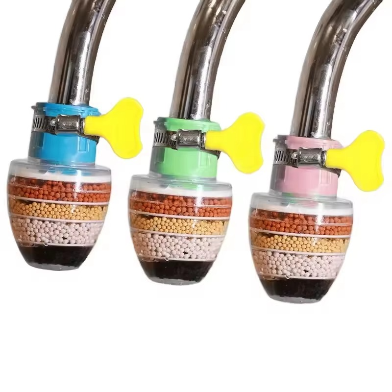 Pack de 3 – Purificateur de Robinet Universel 5 Couches | Anti-Éclaboussures & Filtration Avancée