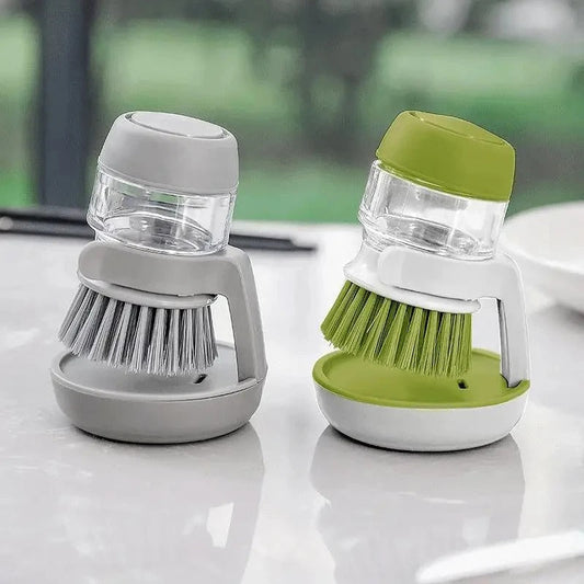 Brosse à Vaisselle Révolutionnaire avec Distributeur de Savon – Votre Cuisine Plus Propre, Plus Facilement !