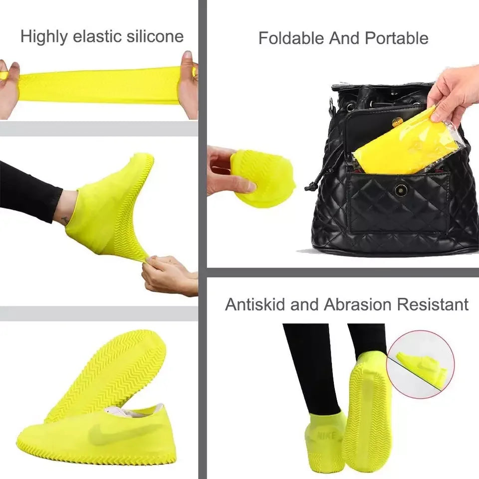 Protège-Chaussures Imperméables & Antidérapants en Silicone – Protégez Vos Chaussures avec Style et Efficacité